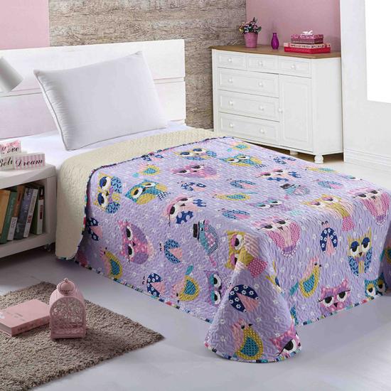 Kids Owl Quilts ponit et stragula