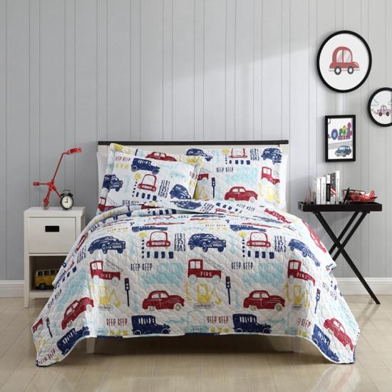 cxmicrotex Liberi Quilt Car Pattern Typis Bedspread