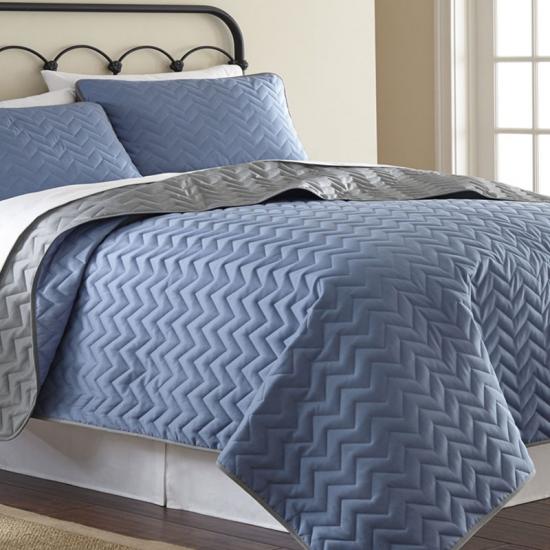 cxmicrotex Reversible solidus Geometrica caelata Quilt Set