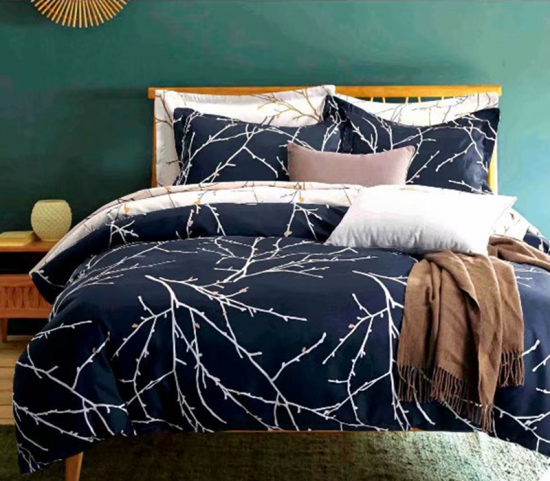 Reactivum Print Duvet Cover Reversible Bed Sheet Set