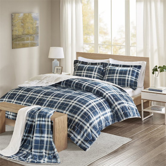 Plaudite ad Sherpa paraclitus pone Quilted lectum Winter Collection