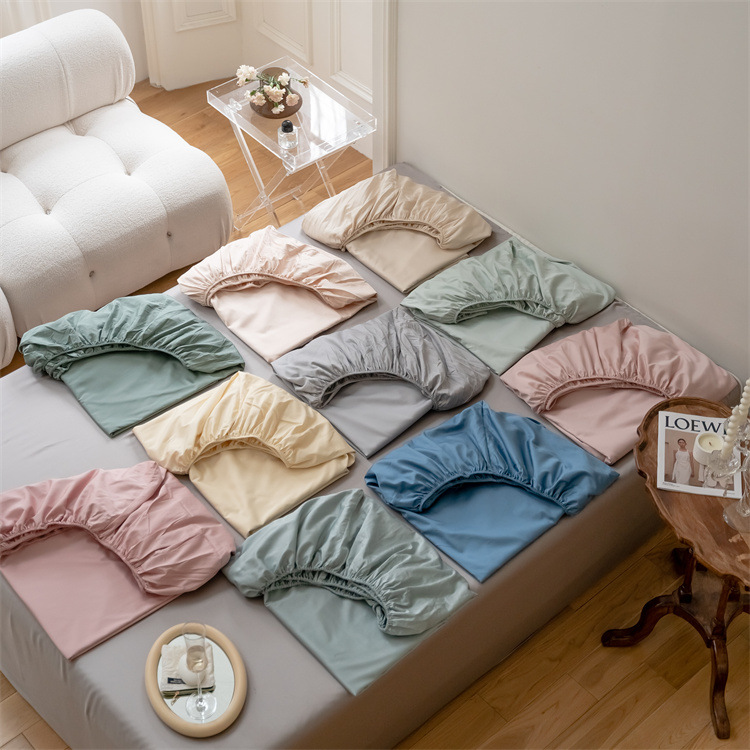 Fashion Simple Soft Fitted Sheet customized Size