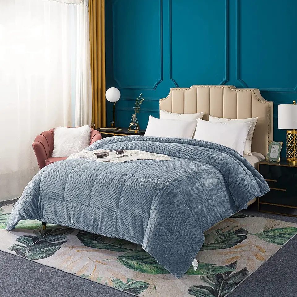 Quomodo majori microfiber flannel stragulum lavare et exsiccare?